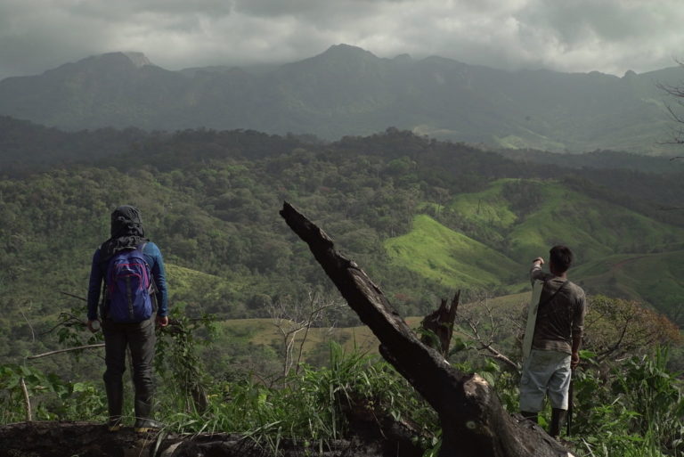 Members of indigenous-led forest patrolling organization Geoindígena in Panama’s Darien region
