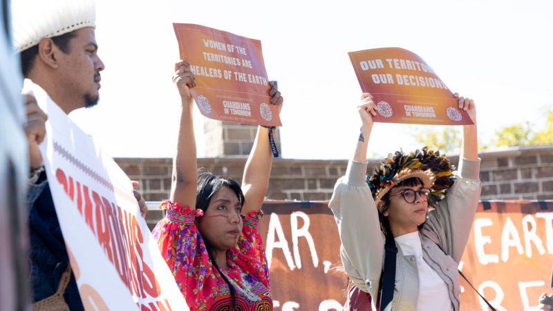 Indigenous leaders at Climate Week NYC 2022