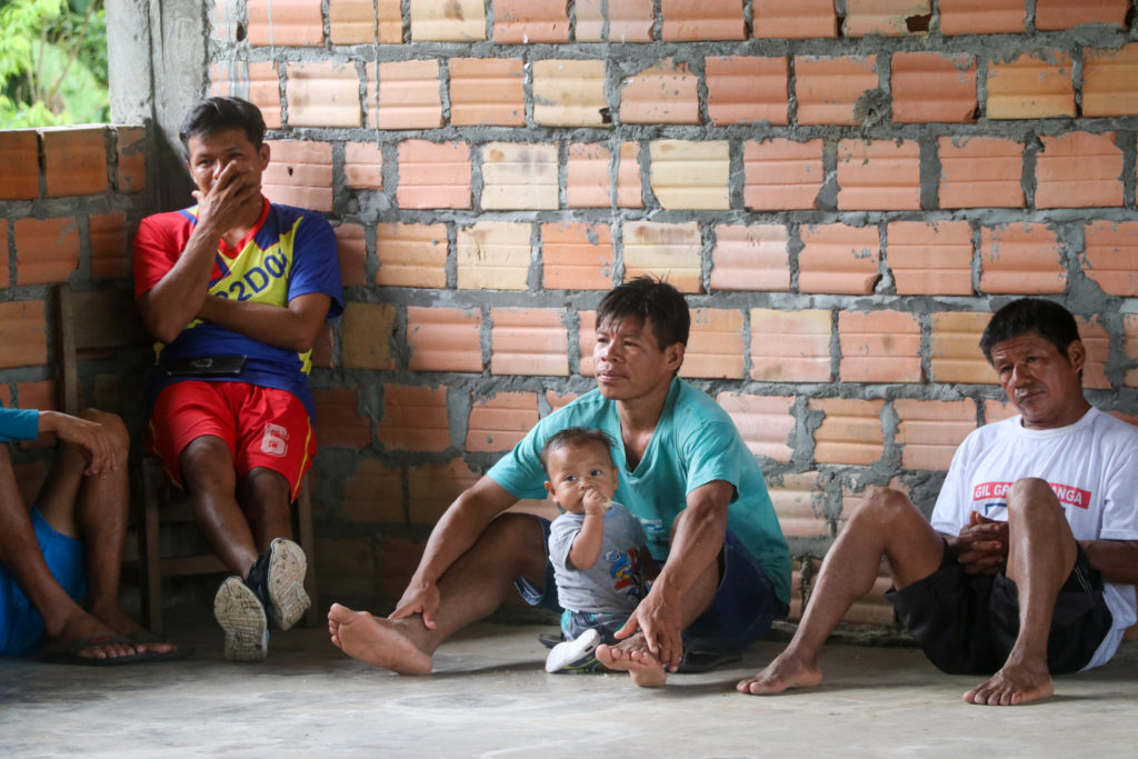 Victor Salazar, former apu of Torres Causana, who razed the forest in front of his house after a close encounter with a jaguar left him shaken