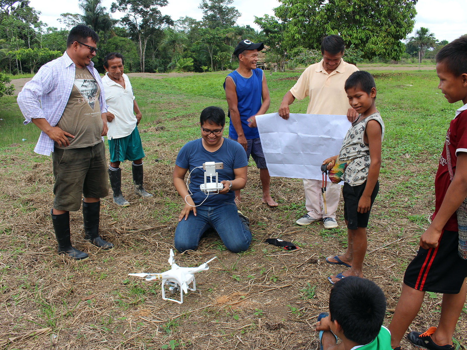 Plinio-Pizango-Francisco-Hernandez-Cayetano-president-of-FECOTYBA-Ticuna-communities-maps-drones.jpg