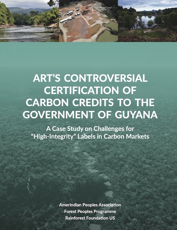 ARTs Controversial Certification of Carbon Credits to the Government of Guyana Case Study thumbnail
