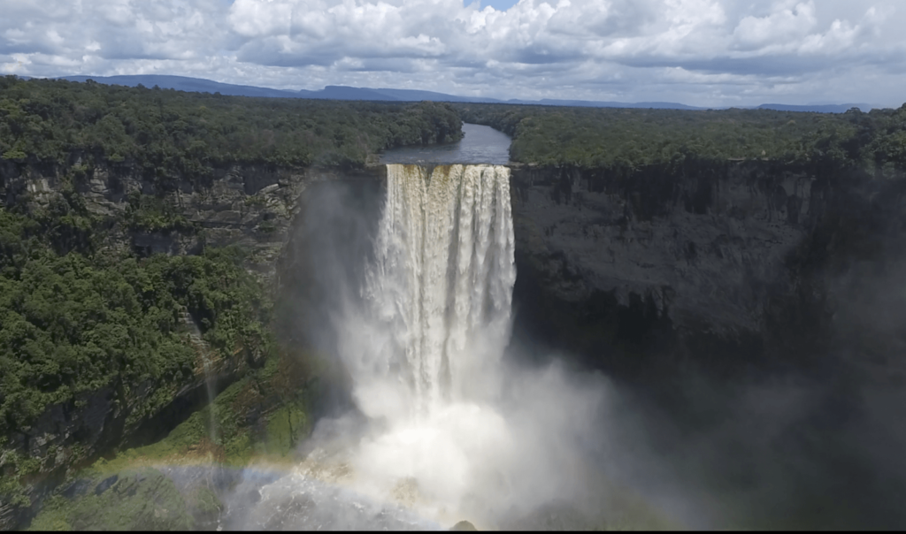 Guyana's rainforest holds many wonders including Kaieteur Falls.