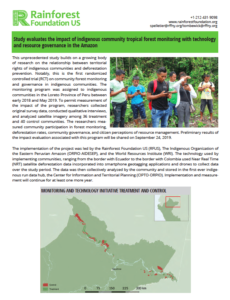 deforestation of the amazon case study